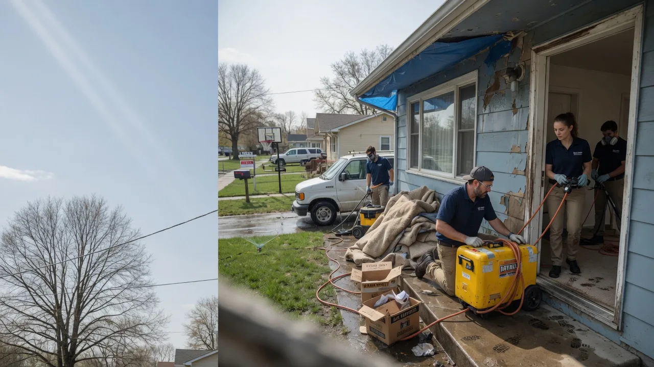Basement Flood Cleanup in Texhoma, OK near me